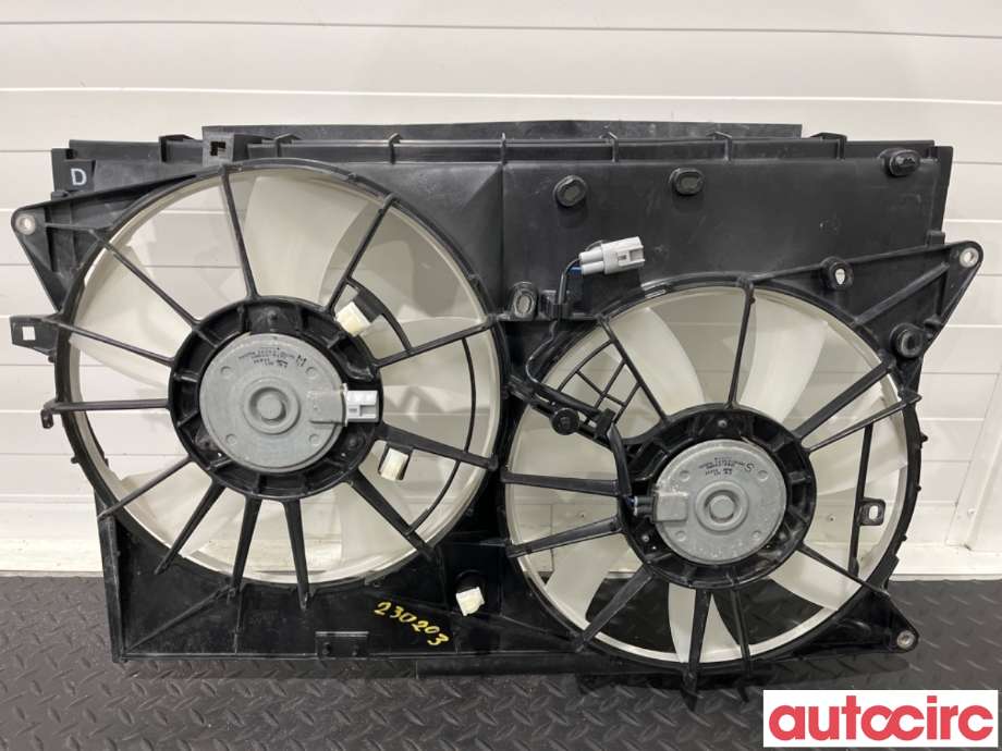 Kjølevifte til Toyota RAV4 2009-2013 (Type III, Fase 2)  (TOYOTA|1671126130|1636128220|1636128230)