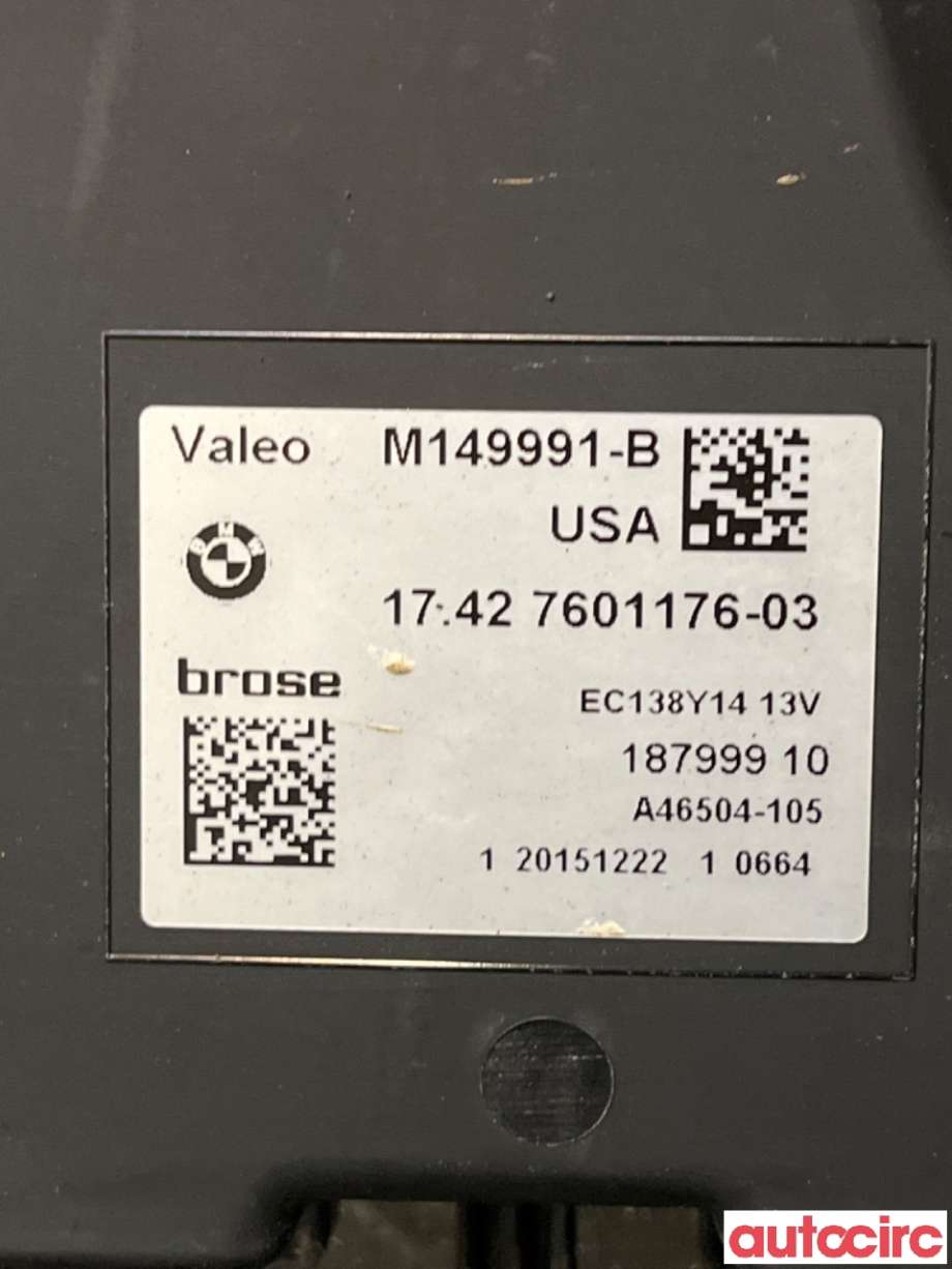 Kjølevifte til BMW X3 2010-2017 (F25) (F25) (BMW|17427601176|)