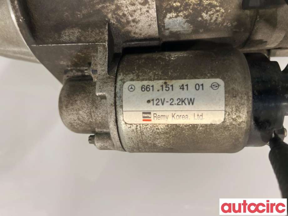 Starter diesel til SsangYong Rodius 2005-2013 (Type I) (SSANGYONG|6611514101|)