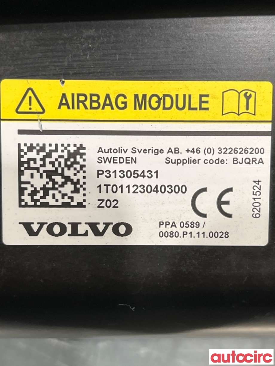 Airbag diverse til Volvo V40 2012-2019  (VOLVO|31404289||31305431)