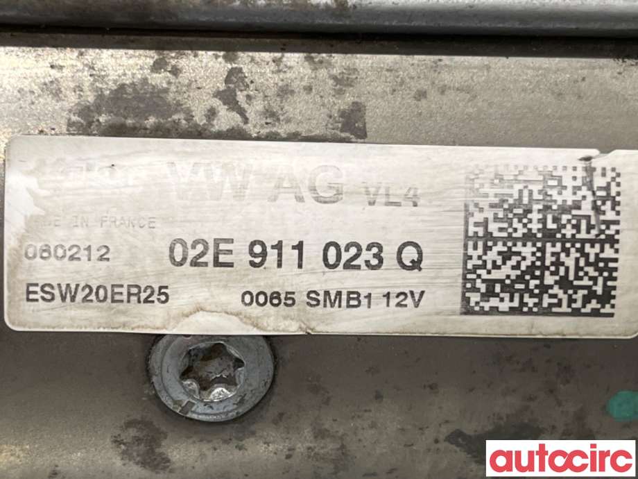 Starter diesel til VW Passat 2011-2015 (B7) (B7) (VOLKSWAGEN|02E911023QX|ESW20ER25|02E911023Q)