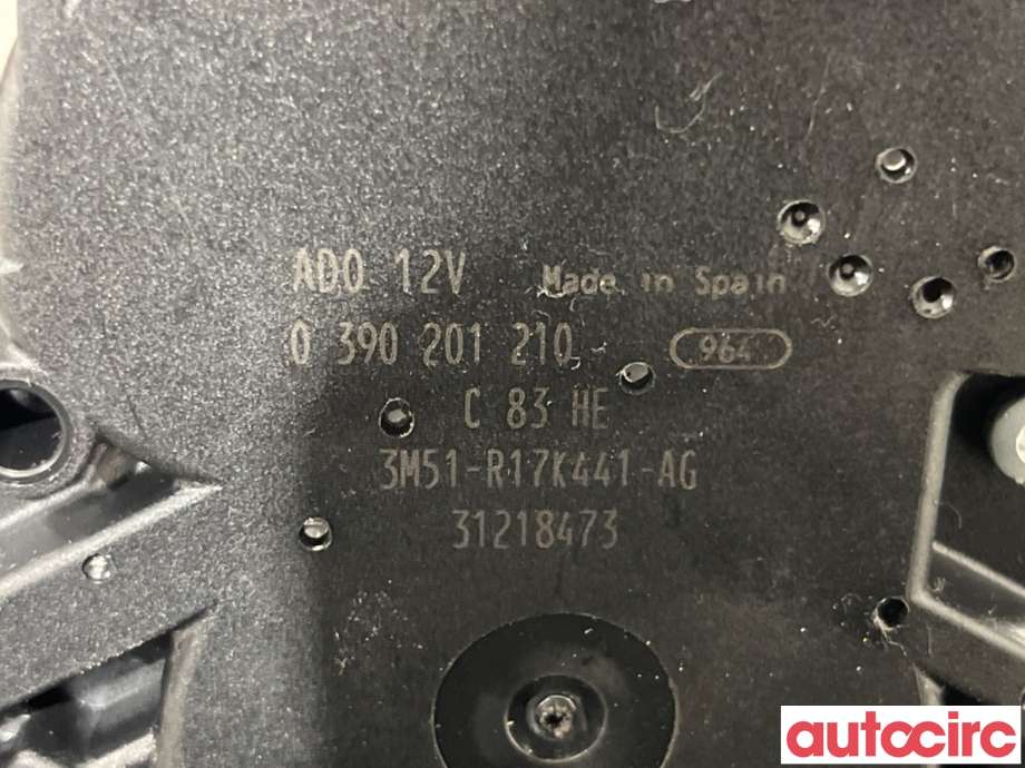 Viskermotor bakrute til Volvo V50 2007-2012 (Fase 2)  (VOLVO|31218473|0390201210)
