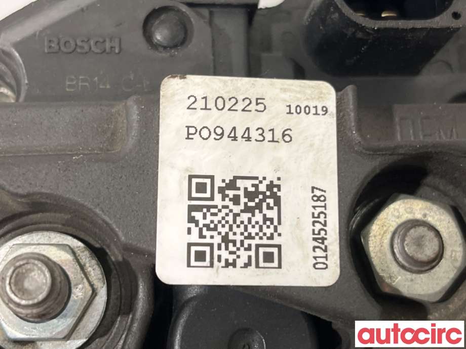 Dynamo til VW Jetta 2011-->>  (VOLKSWAGEN|03L903023X|0124525187|)