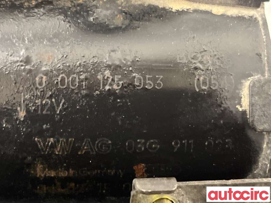 Starter diesel til Audi A4 2004-2008 (Type III) (B7) (B7) (AUDI|03G911023X|0001125053|03G911023)
