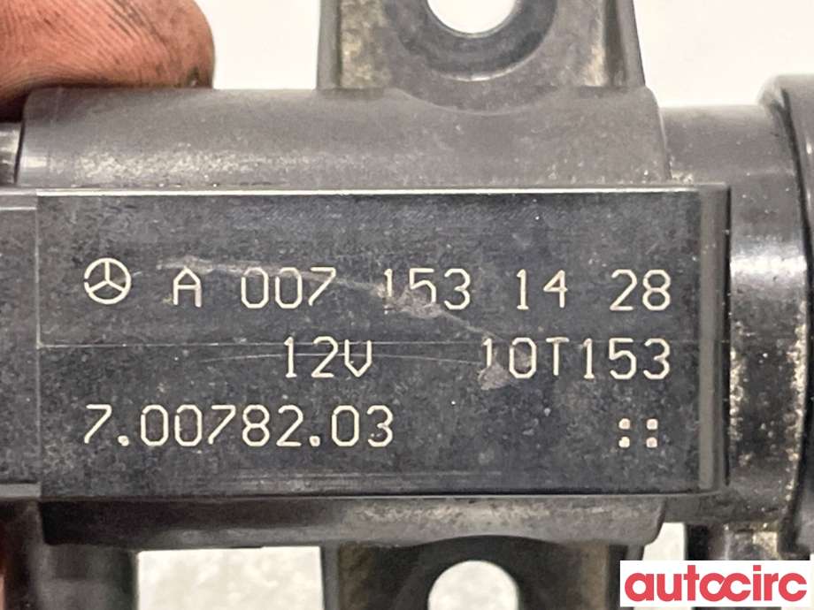 Vakuumventil til Mercedes E-Klasse 2009-2013 (Fase 1) (W212) (W212) (MERCEDES|A0001531700|70078203|A0071531428)