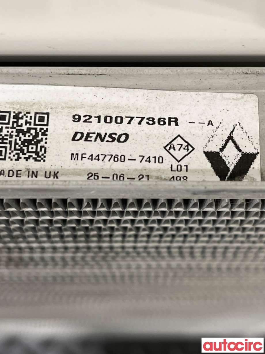 Aircondition radiator til Renault Zoe 2013-2019 (Fase 1)  (RENAULT|921007736R|)