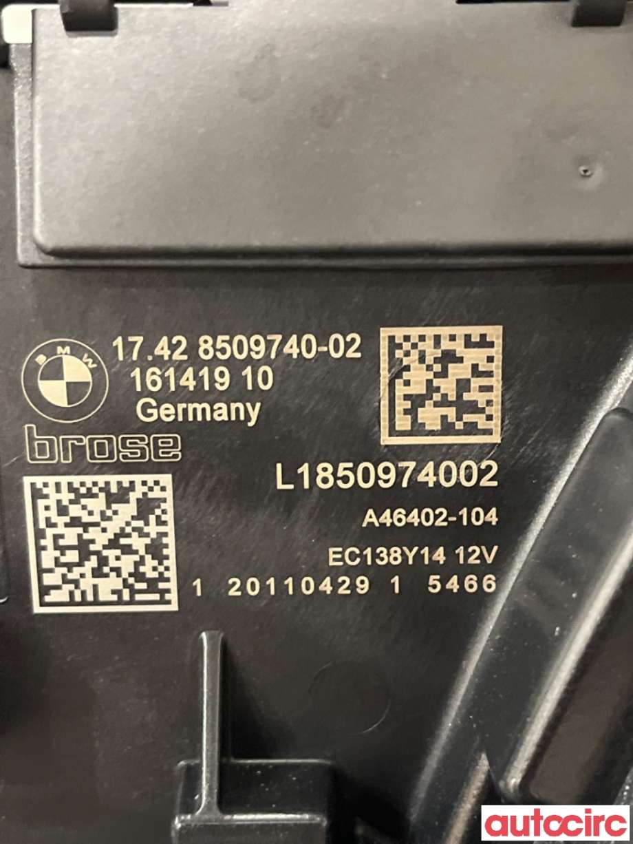 Kjølevifte til BMW 5-Serie 2010-2017 (F10/F11) (F10/F11) (BMW|17428509740|A46402-104)