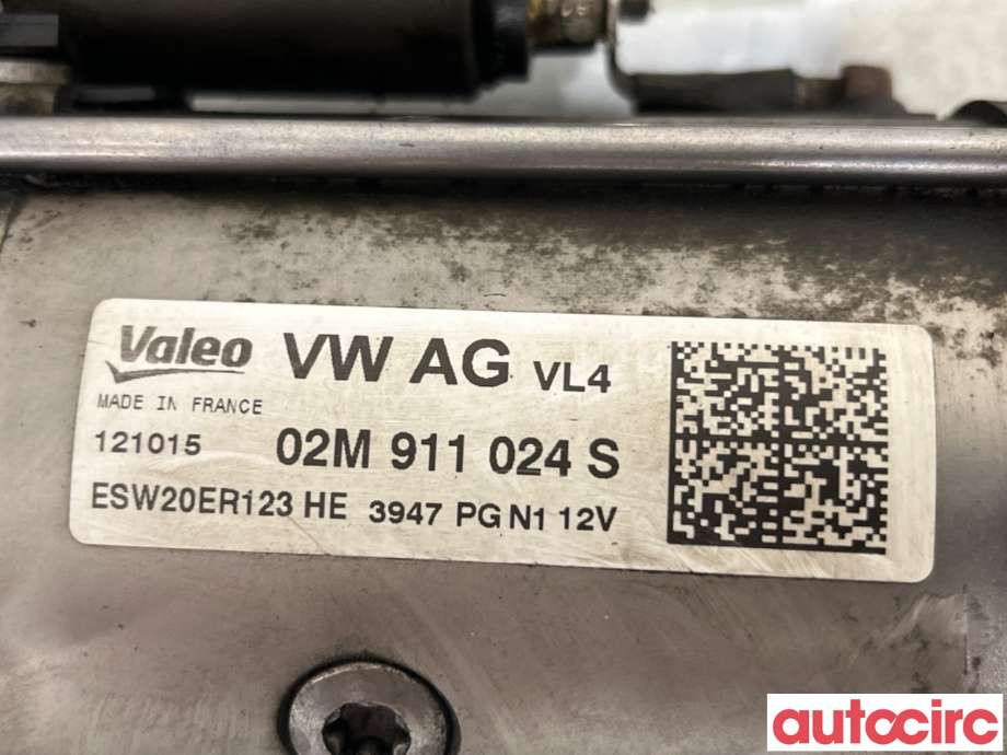Starter diesel til VW Golf VII 2012-2017 (Fase 1)  (VOLKSWAGEN|02M911024SX|ESW20ER123|02M911024S)