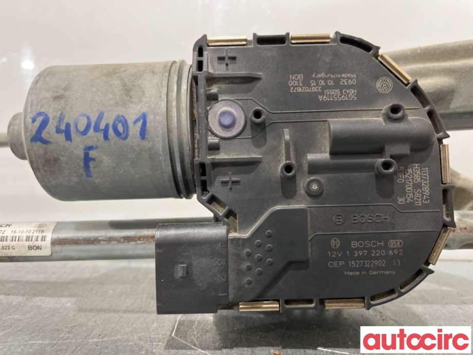 Viskermotor frontrute til VW Golf VII 2012-2017 (Fase 1)  (VOLKSWAGEN|5G1955023C|1397220692|5G1955023D)