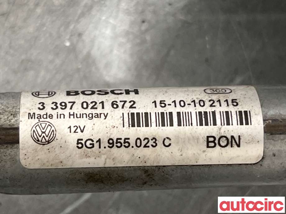 Viskermotor frontrute til VW Golf VII 2012-2017 (Fase 1)  (VOLKSWAGEN|5G1955023C|1397220692|5G1955023D)