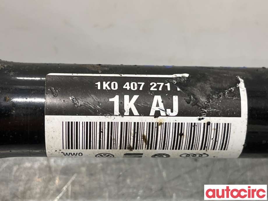 Drivaksel venstre foran til VW Passat 2011-2015 (B7) (B7) (VOLKSWAGEN|1K0407763HX|1KAJ|1K0407271KB)