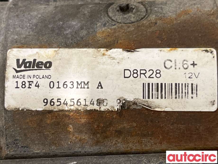 Starter diesel til Peugeot 308 2013-2021 (Type II)  (PEUGEOT|5802CA|D8R28|9654561480)