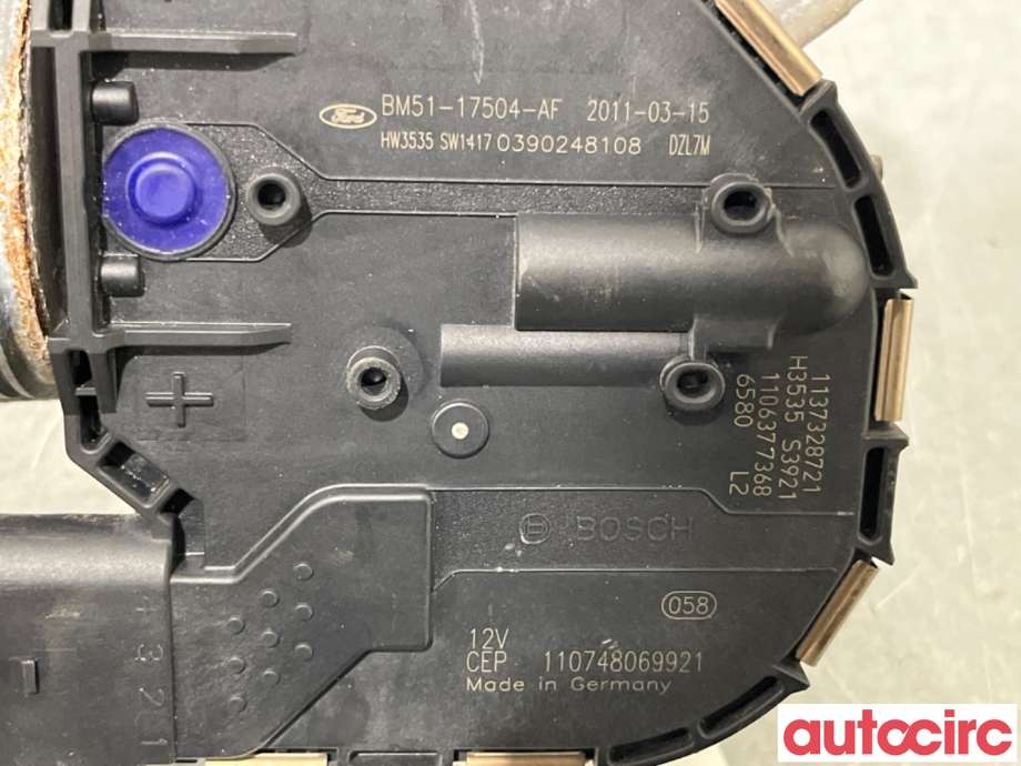 Viskermotor frontrute til Ford Focus 2011-2014 (Type III, Fase 1)  (FORD|2135607||BM51-17504-AF)