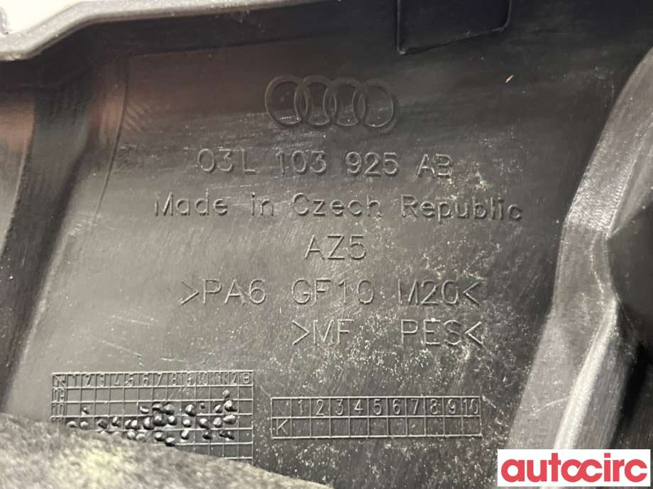 Motordeksel over motor til Audi A5 2007-2016 (Type I)  (AUDI|03L103925AB|)