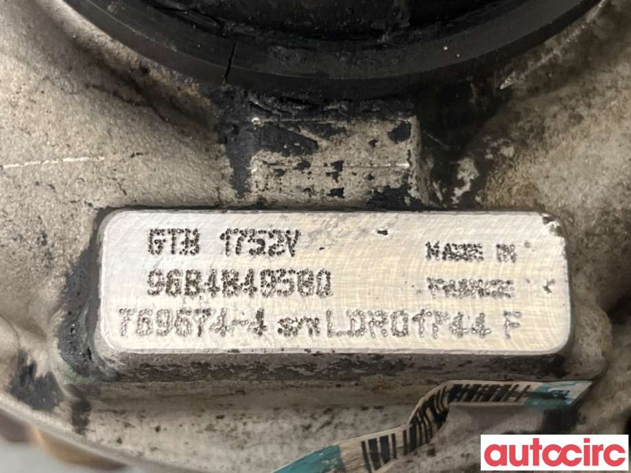 Turbo til Mitsubishi Outlander 2010-2012 (Type II, Fase 2)  (MITSUBISHI|MN982043|GTB1752V|9684849580)