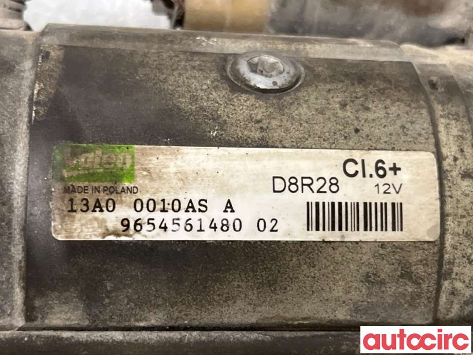 Starter diesel til Mitsubishi Outlander 2010-2012 (Type II, Fase 2)  (MITSUBISHI|1810A111|D8R28|9654561480)