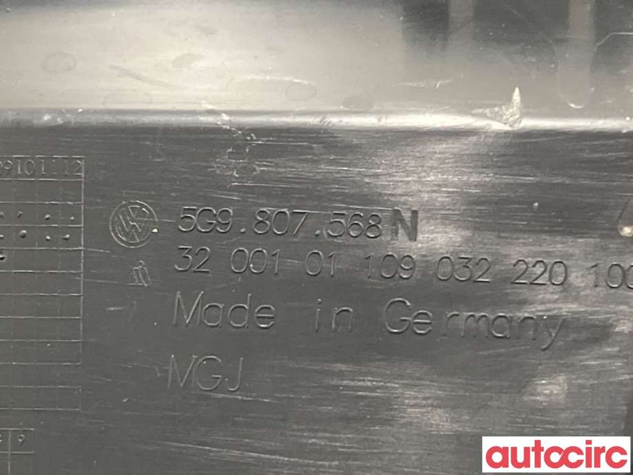 Spoiler bak til VW Golf VII 2012-2017 (Fase 1)  (VOLKSWAGEN|5G9807568N|)