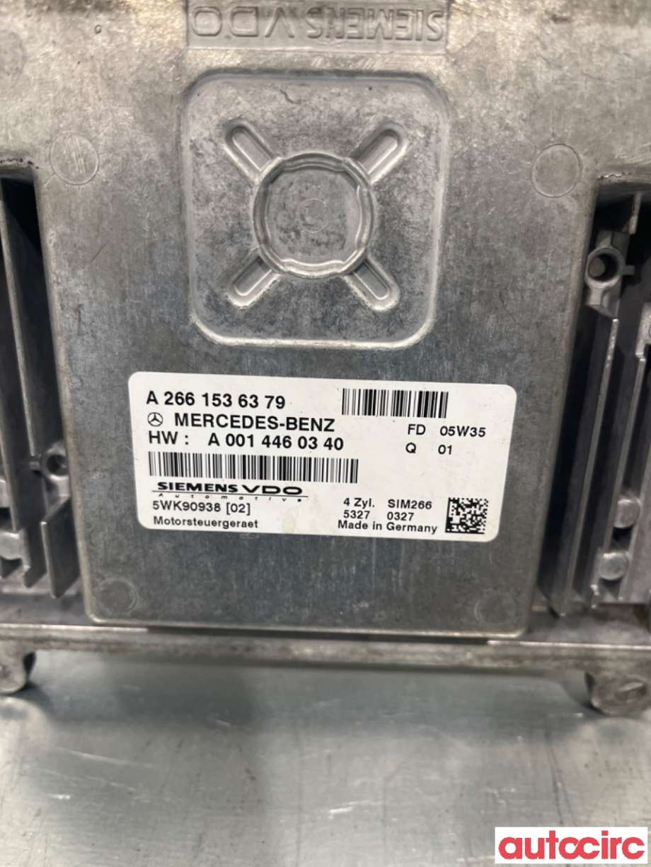 Styreenhet motor til Mercedes A-Klasse 2005-2012 (W169) (W169) (MERCEDES|A0024463340|5WK90938|A0004469640)