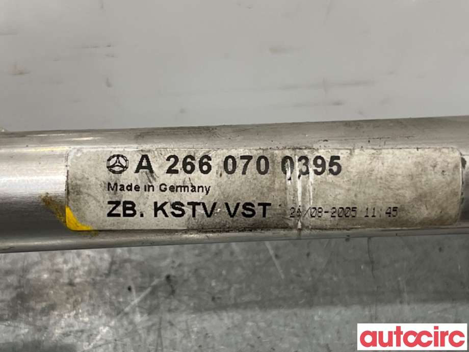 Dyseskinne (fuelrail) til Mercedes A-Klasse 2005-2012 (W169) (W169) (MERCEDES|A2660700895|)