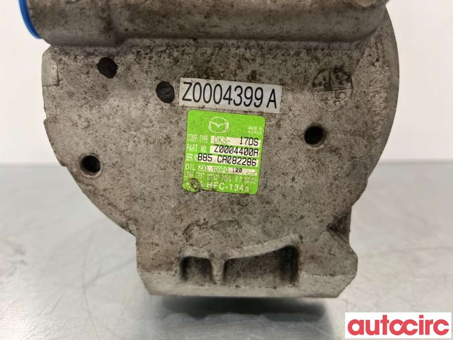 Aircondition kompressor til Mazda 6 2008-2010 (Type II, Fase 1)  (MAZDA|GDK4-61-450|DKS-17DS|)