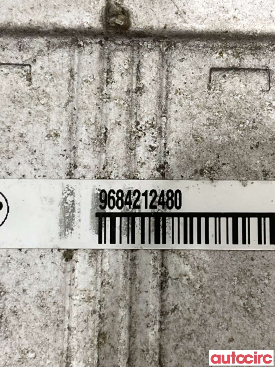 Intercooler til Citroën Berlingo 2008-2015 (Type II, Fase 1)  (CITROEN|0384N9||9684212480)