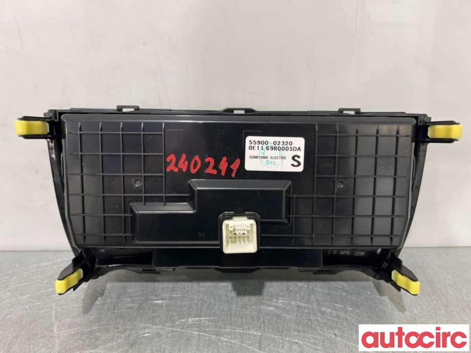 Varmeapparat betjening til Toyota Auris 2010-2012 (Type I, Fase 2)  (TOYOTA|5590002320||55900-02320)
