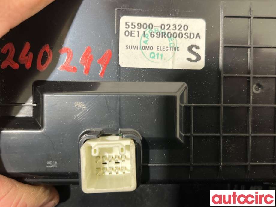 Varmeapparat betjening til Toyota Auris 2010-2012 (Type I, Fase 2)  (TOYOTA|5590002320||55900-02320)