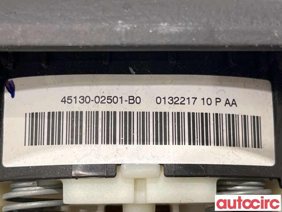 Airbag rattpute til Toyota Auris 2010-2012 (Type I, Fase 2)  (TOYOTA|4513002501B0||45130-02501)