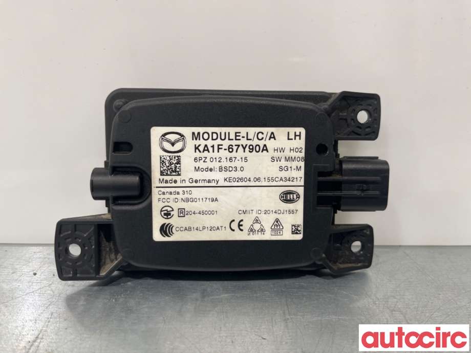 Sensor radar til Mazda CX-5, 2012-2017 (Type I)  (MAZDA|KA1F-67-Y90E)