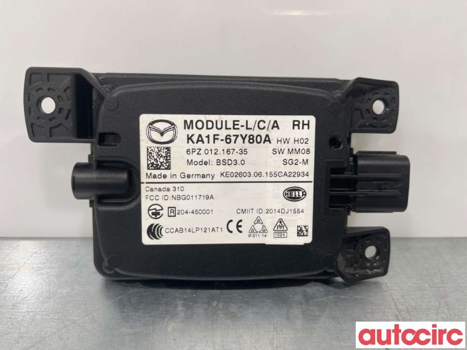 Sensor radar til Mazda CX-5, 2012-2017 (Type I)  (MAZDA|KA1F-67-Y80E)
