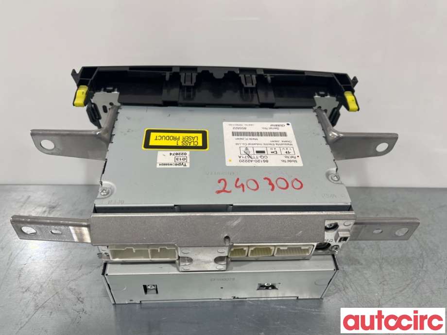 Bilstereo til Toyota RAV4 2006-2009 (Type III, Fase 1)  (TOYOTA|8612042220|CQ-TT3571A|86120-42220)