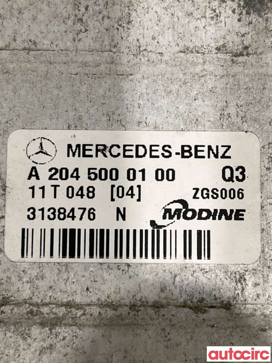 Intercooler til Mercedes C-Klasse 2011-2014 (Fase 2) (W204) (W204) (MERCEDES|A2045000100|)