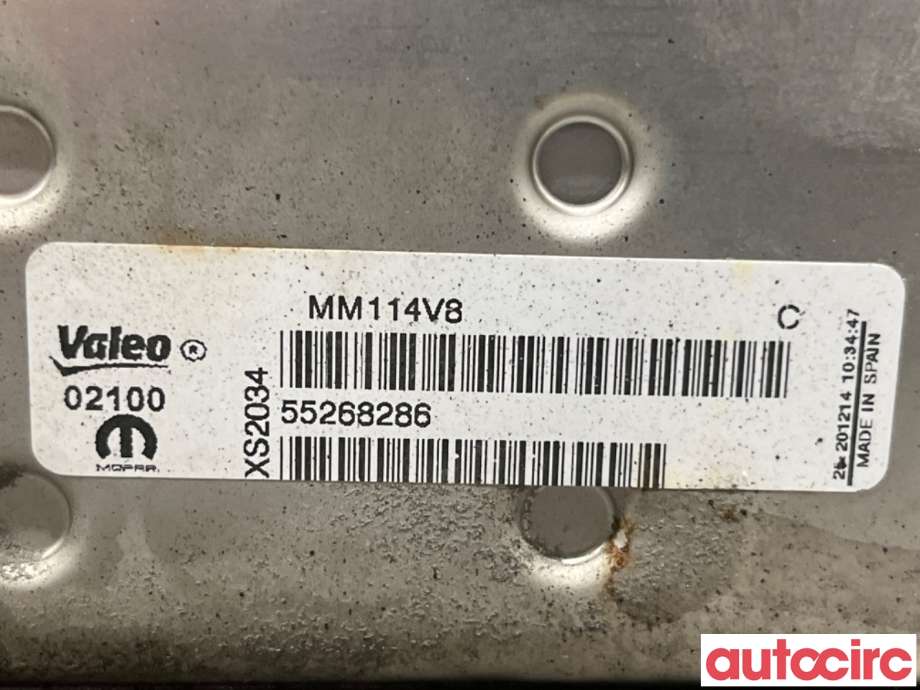 EGR-kjøler til Suzuki Vitara 2015-->> (Type IV)  (SUZUKI|18710-55P00|MM114V8|55268286)