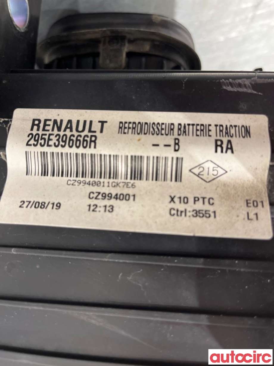 Diverse deler til Renault Zoe 2013-2019 (Fase 1)  (RENAULT|295E33252R||295E39666R)