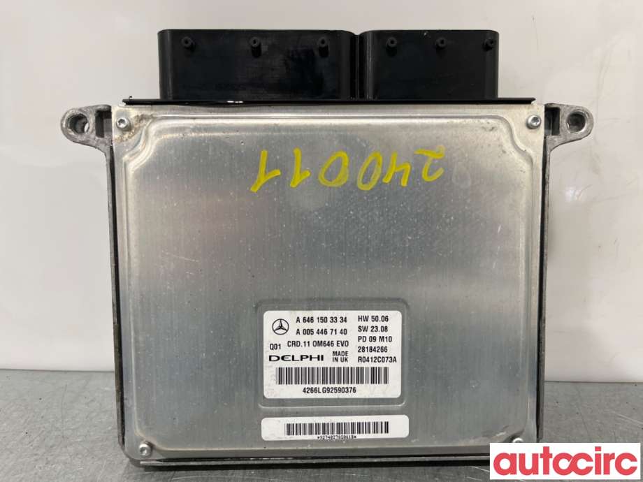 Styreenhet motor til Mercedes C-Klasse 2007-2011 (Fase 1) (W204) (W204) (MERCEDES|A6461503334|28184266)