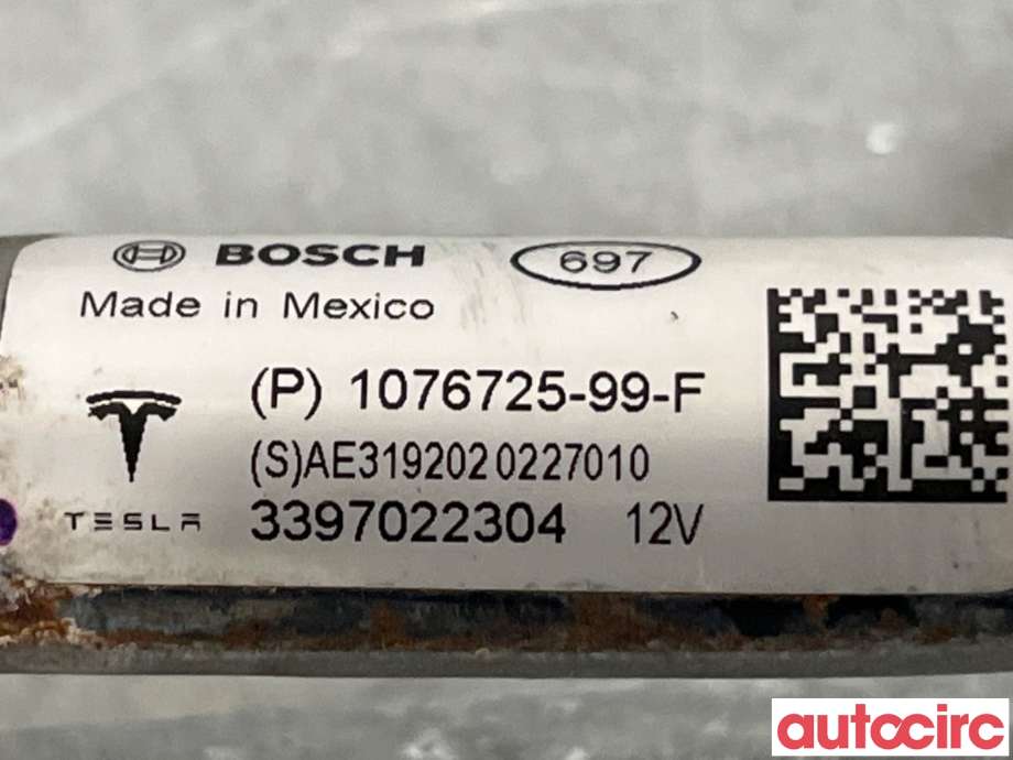 Viskermotor frontrute til Tesla Model 3 2018-2023 (Fase 1)  (TESLA|1076725-99-F|1397225016)