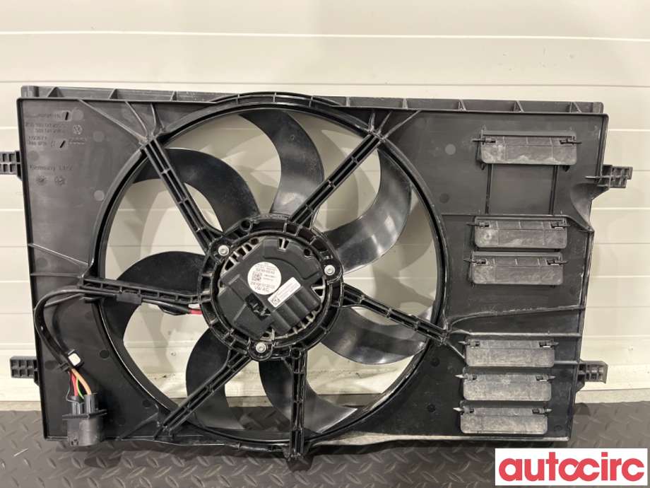 Kjølevifte til VW Golf VII 2012-2017 (Fase 1)  (VOLKSWAGEN|5WA121203G||5Q0121203CD)