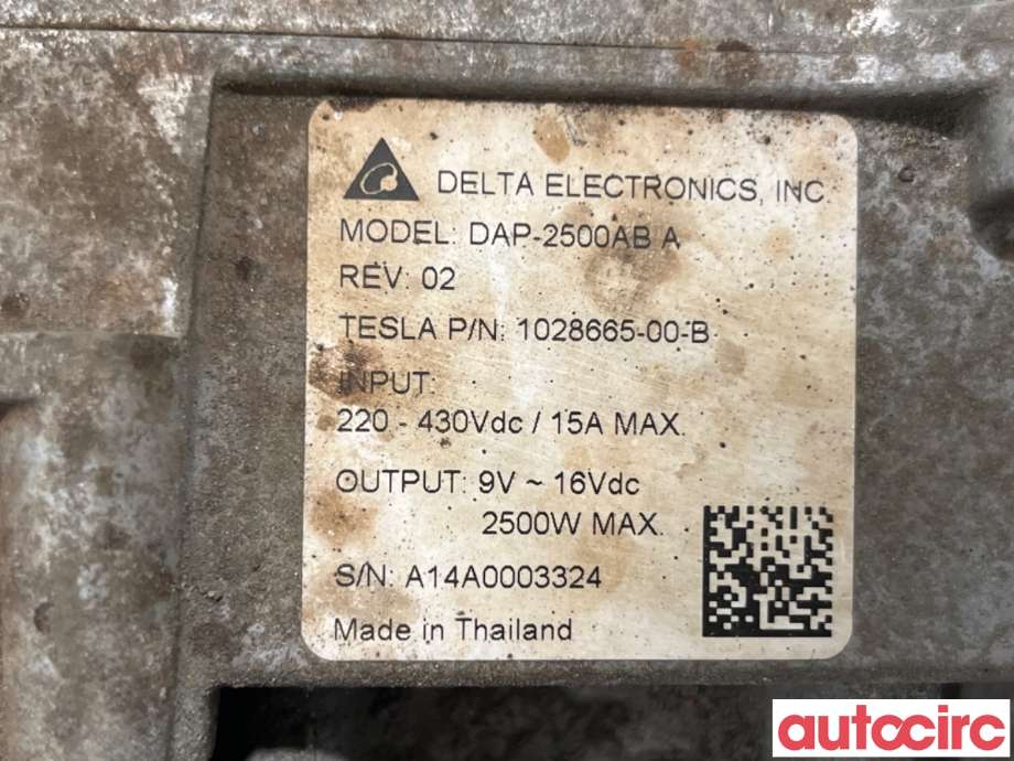 DCDC converter hybrid til Tesla Model S 2013-2016 (Fase 1)  (TESLA|1028665-00-B|DAP-2500ABA)