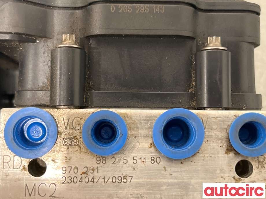 ABS sentral til Citroën Berlingo 2019-->> (Type III)  (CITROEN|1680769980|0265295143|9827551180)