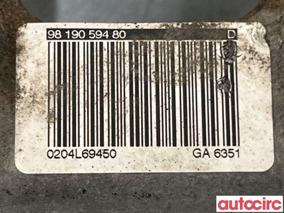 Bremsecaliper høyre bak til Citroën Berlingo 2019-->> (Type III)  (CITROEN|1651758280||9819059480)