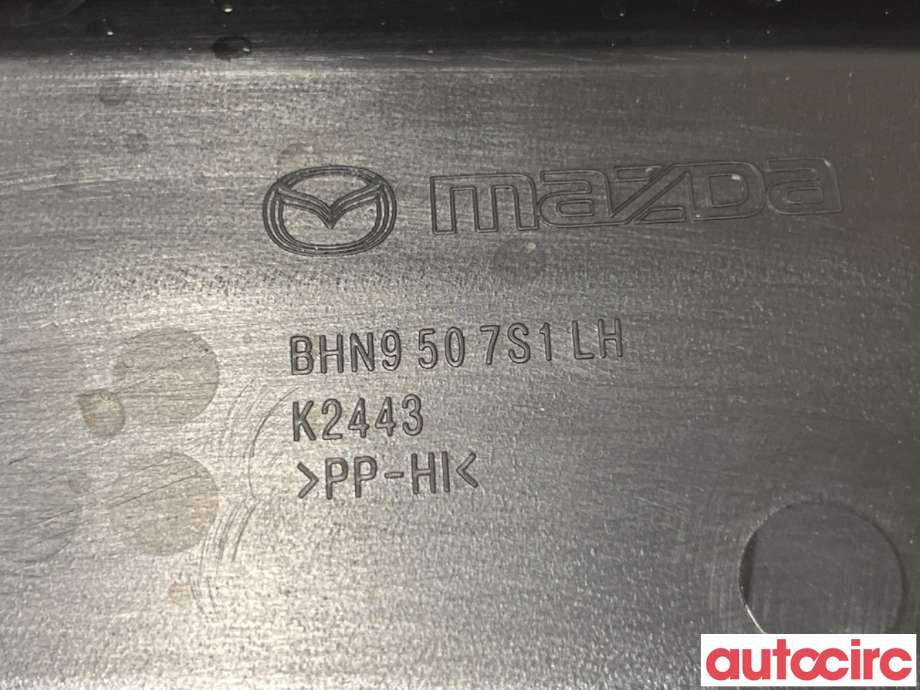 Deksel til Mazda 3 2013-2016 (Type III, Fase 1)  (MAZDA|BHN9-50-7S0||BHN9507S1)