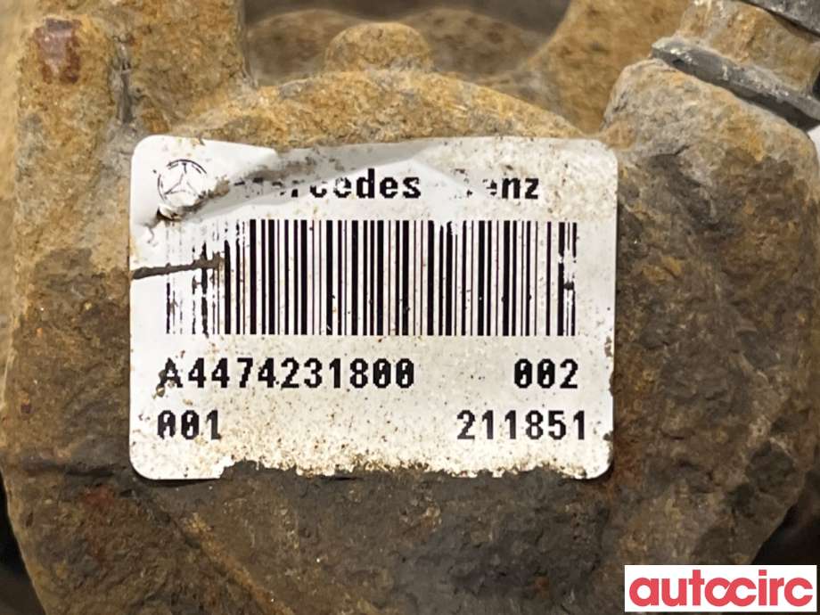 Bremsecaliper venstre bak til Mercedes Vito 2014-->> (W447) (W447) (MERCEDES|A4474208000||A4474231800)