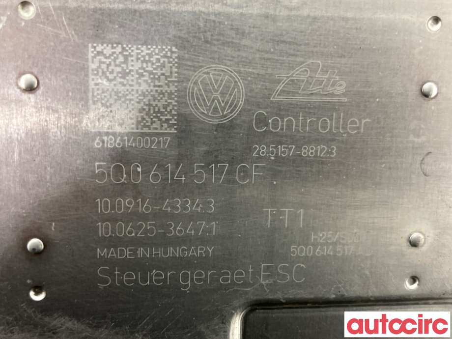 ABS sentral til Škoda Kodiaq 2017-->>  (SKODA|5Q0614517CF|100916-43343|5Q0614517FK)