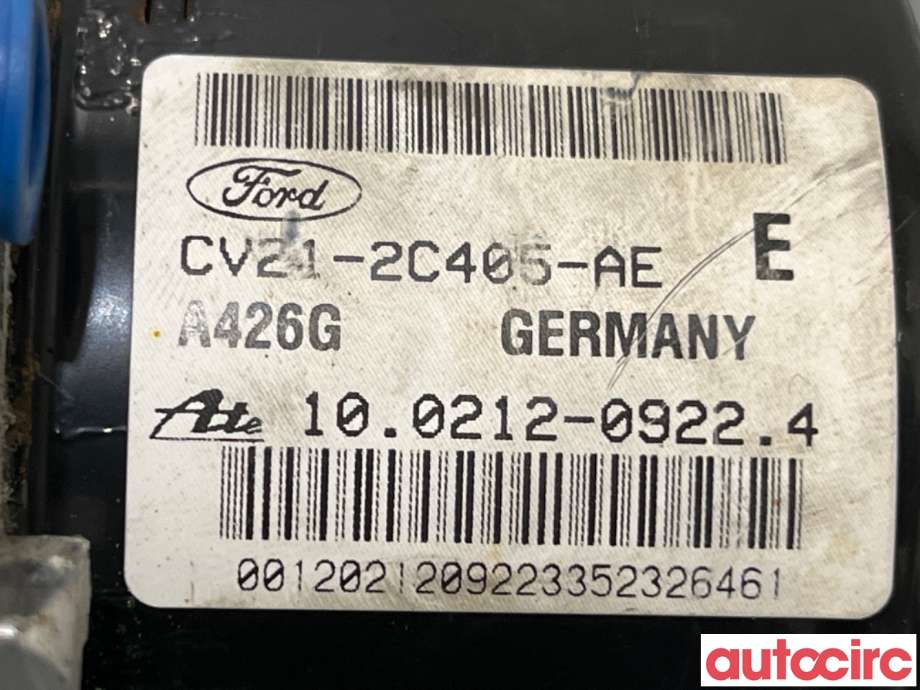 ABS sentral til Ford Fiesta 2013-2017 (Type VI, Fase 2)  (FORD|1797426|100961-01933|CV21-2C405-AE)