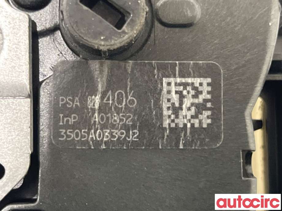 Låsekasse venstre foran til Citroën Berlingo 2015-2019 (Type II, Fase 2)  (CITROEN|9135EG|PSA828406|)