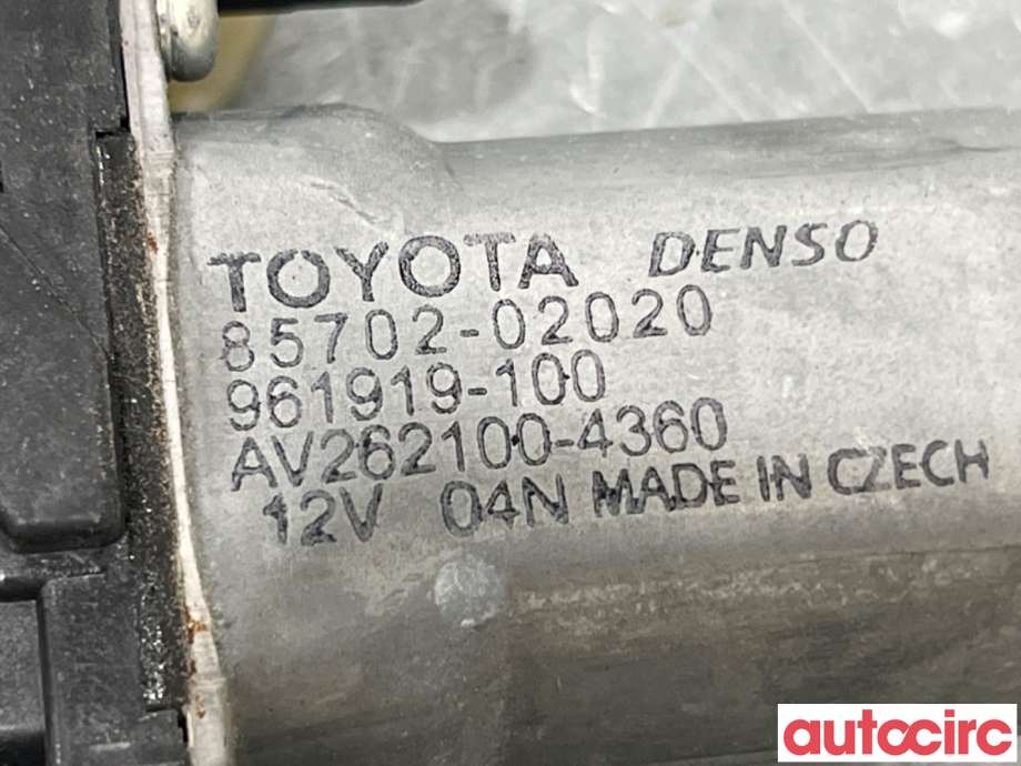 Ruteheis venstre foran til Toyota Avensis 2009-2015 (Type III, Fase 1)  (TOYOTA|6982005070|961919-100|85702-02020)