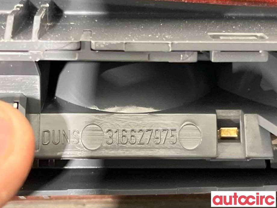 Baklykt bremselys bakrute til Opel Corsa D 2006-2014  (OPEL|13188045|316627975)