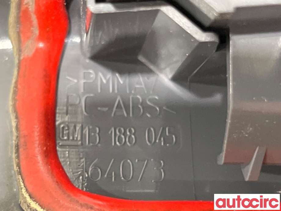 Baklykt bremselys bakrute til Opel Corsa D 2006-2014  (OPEL|13188045|316627975)