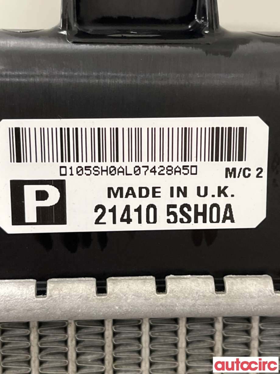 Radiator (automat gir) til Nissan Leaf 2018-->> (Type II)  (NISSAN|214105SH0A|)