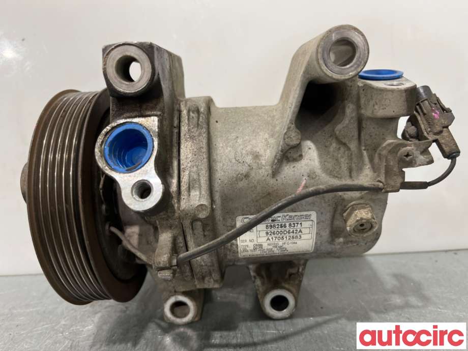 Aircondition kompressor til Isuzu D-Max 2017-2020 (Type II, Fase 2) (ISUZU|8-98256-837-1|92600D642A|8982568371)